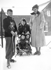 Winterpret, Roos, kinderen